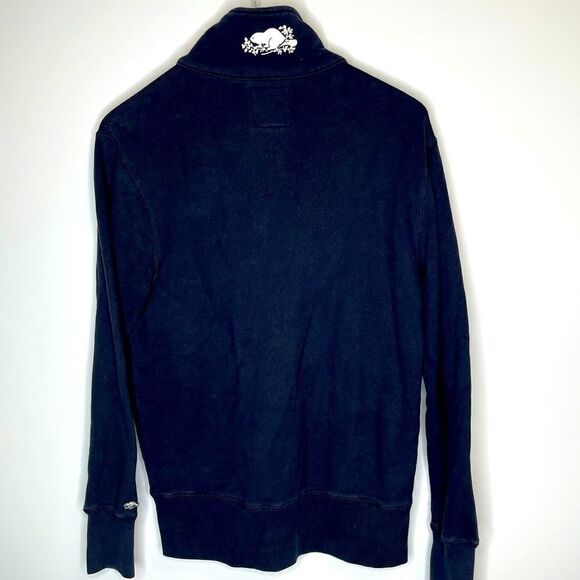 Roots Midnight 1/4 Zip Top Activewear in Size XS - Picture 3 of 5